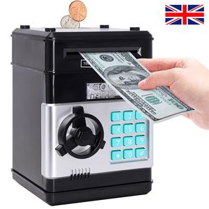 ATM Piggy Bank Safe Money Box Bank Electronic Password Lock Cash Coin Kids Gift