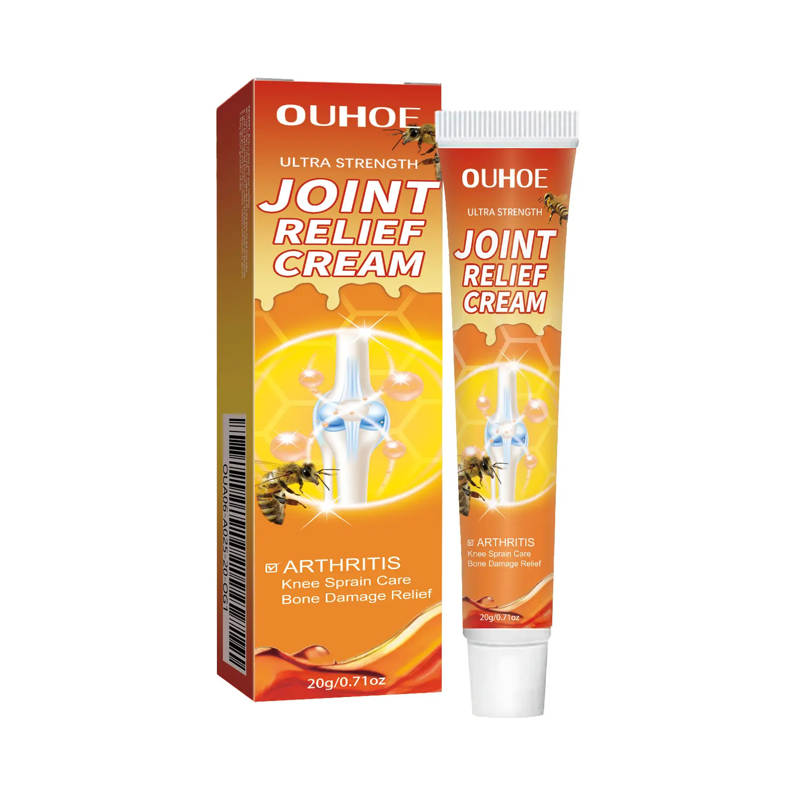 OUHOE Bee Venom Joint Care Cream Shoulder, Neck, Knee, Wrist Muscle Joint Massage Body Cream