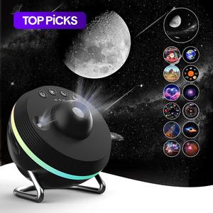 Galaxy Projector Night Light, USB Powered Galaxy Projector Night Light, Starry Sky Projector Night Light, Ambient Light for Bedroom, Home Decor #TOP PICKS