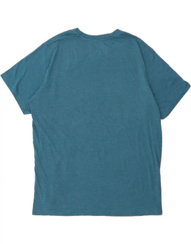 Pre-Owned Vintage EDDIE BAUER Mens T-Shirt Top XL Blue Cotton 2