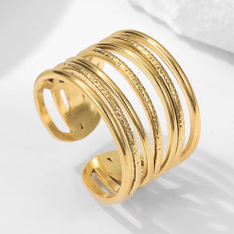 Cerys Chunky Ring - Women's Fashion Accessory 4