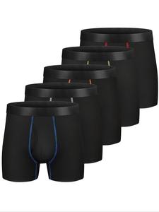 Comfortable Sweat-Wicking Short Briefs with Opening, 5/10/12/15 Pack, Camo Pattern Style, All Seasons, Casual Wear, Boxer Briefs