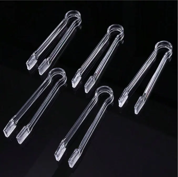 2/5pcs, Reusable Mini Appetizer Tongs - 6.3 Inch Small Tongs For Serving Food, Ice, Salad, Buffet, Weddings, BBQ - Kitchen Accessories With Versatile Use And Easy Grip,Kitchen,Christmas Gift 1