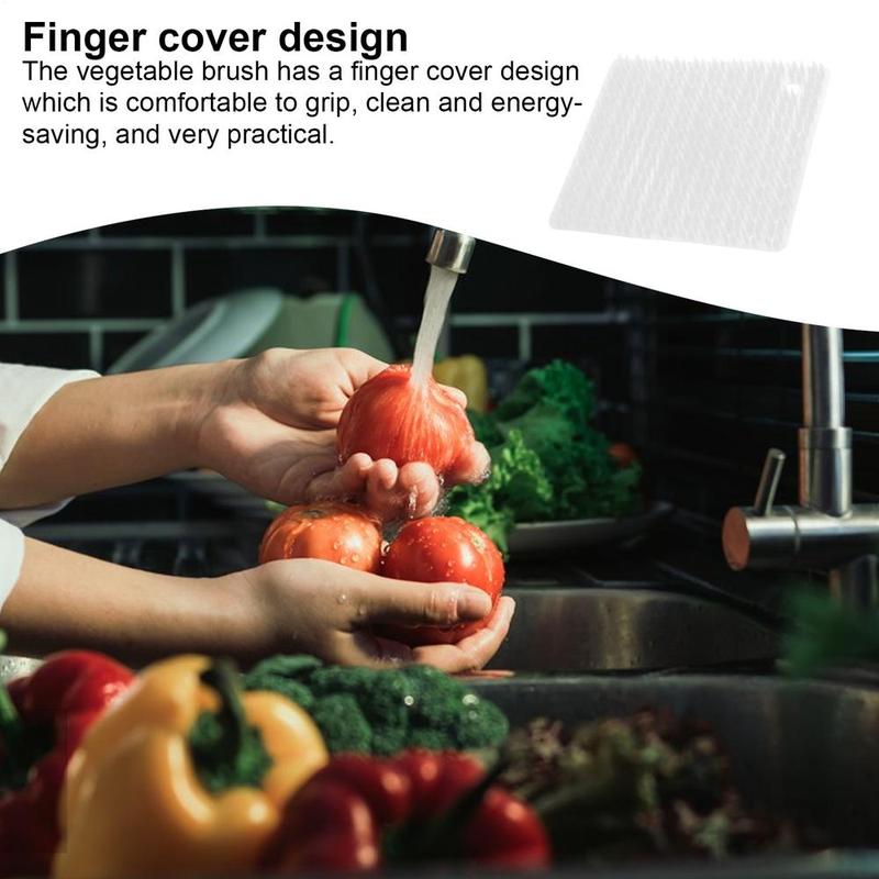 Product Introduction of Vegetable Scrubber Kitchen Vegetable Washing Scrubber Dense Bristles Multi-Functional Veggie Brush Scrubber for Kitchen Sink 27