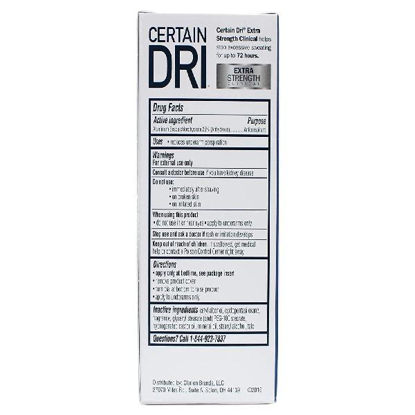 Certain Dri Antiperspirant Solid for Excessive Perspiration-1.7 oz 3