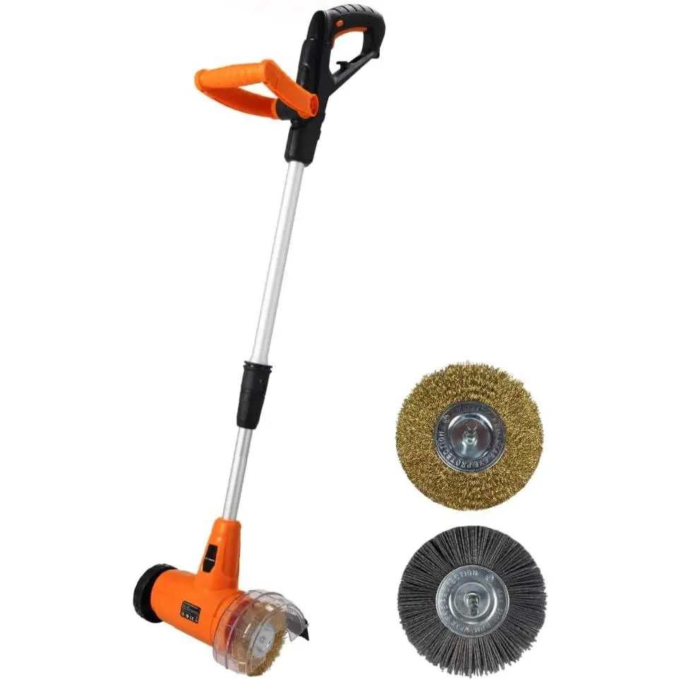 Lazy-Weeder Electric Weed Remover Brush Tool Moss Patio Block Paving Cleaner 2kg 400w