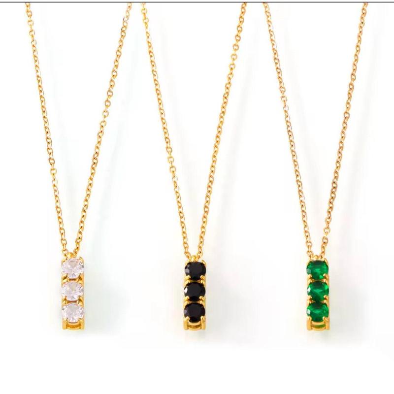 Lustre Trio Necklace 0