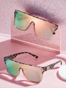 Y2k Summer Color Sunglasses, New Fashion Travel Accessories for Women & Men, Lightweight and Durable for Outdoor Sun Protection Glasses for Daily Use