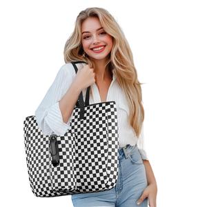 15l Summer Hobo Tote Bag with Water Bottle Pocket & Straw Storage, Large Capacity Multifunctional Cup Handbag for Travel and Work, Lightweight Waterproof Drinkware Organizer, Fashionable Commuter Tote Bag