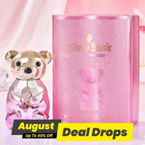 75ml Bear Design Perfume, Flower & Fruit Scented Perfume, Refreshing and Lovely Fragrance Suitable for Daily Office, Travel and Gifts, Fragrance Moggers, Beauty, Fragrances Cosmetics, Elegant Fragrance, Women