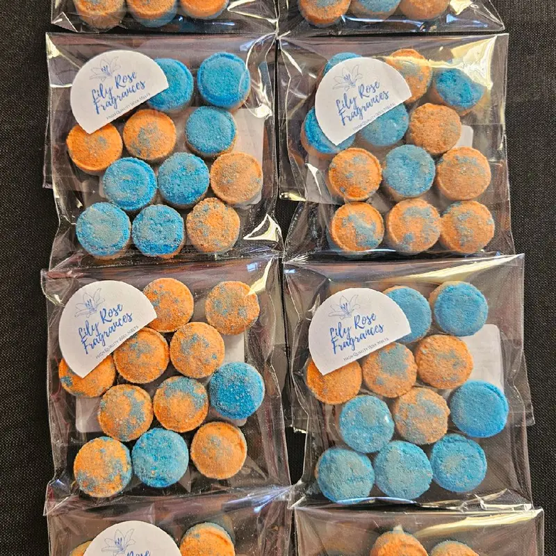 Mini Love Bath Bombs - Pack of 12, Highly Scented for Body Care and Comfort Luxury Aroma 26 scents to chose from 6